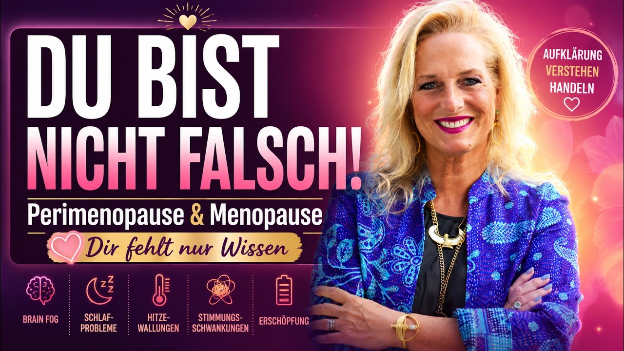 Perimenopause & Menopause: Du bist nicht falsch. Dir fehlt nur Wissen. | Juliane Davidshofer